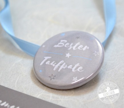 Button "Bester Taufpate"