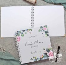 Blanko Gästebuch, Hochzeitsalbum zum personalisieren