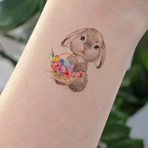 kleetattoo für Ostern, Temporäres Tattoo für Kinder