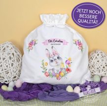 Ostersack, personalisiertes Geschenksäckchen für Ostern, Osterfeier