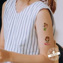 Temporäres Tattoo für Kinder - Elfe Fee