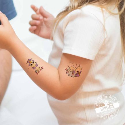 Einhorn Tattoos für Kinder