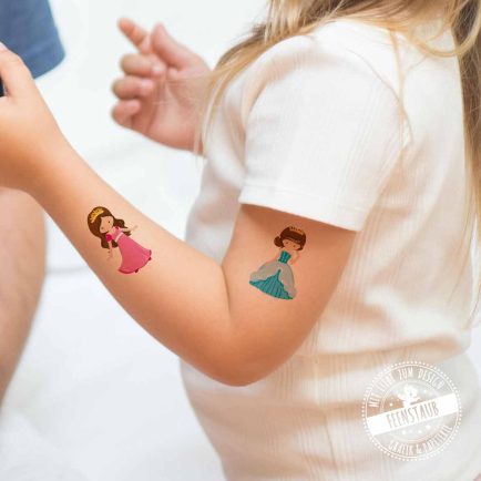 Temporäre Tattoos für Kinder