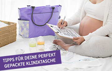 Checkliste für deine Kliniktasche zur Geburt Feenstaub