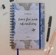 Kalender individuell personalisieren, travel Taschenkalender