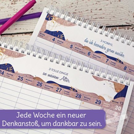 Kalender 2025, Tischkalender Kalender zum Aufstellen