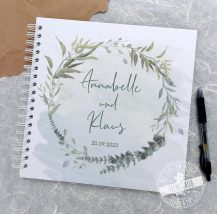 Hochzeitsalbum, Hochzeitsbuch, Gästebuch, personalisiert