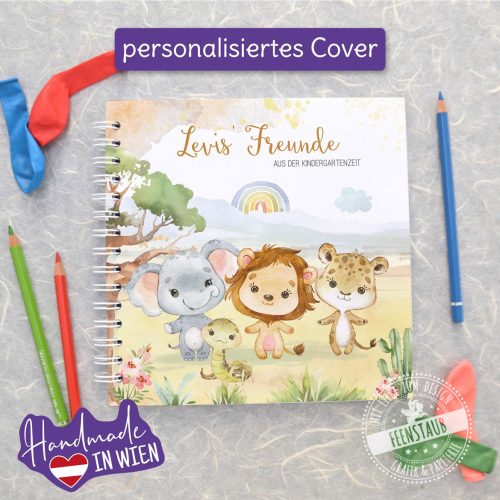 Personalisiertes Freundebuch für die Kindergartenzeit