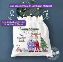 Weihnachtsbeutel, Nikolaus Sack, Nikolausstiefel personalisiert