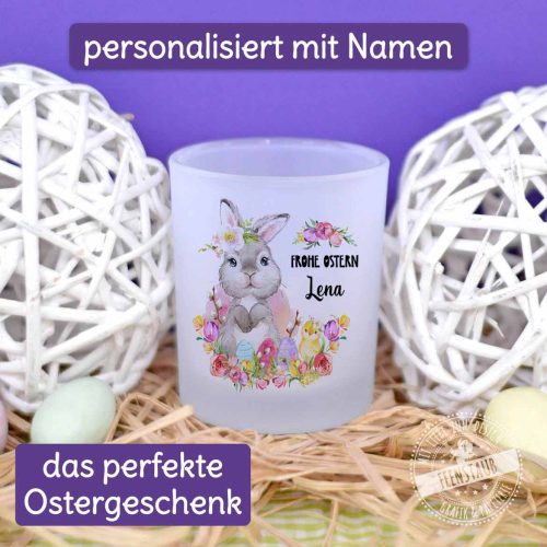 Osterdeko mit Namen, personalisiertes Ostergeschenk