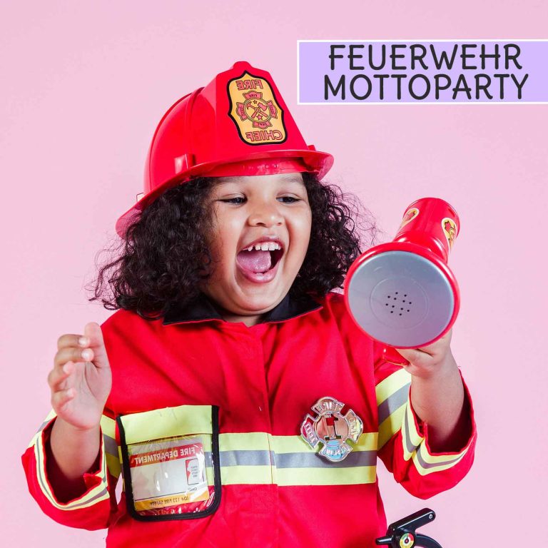 Feuerwehr Mottoparty, Kinderparty Feuerwehr