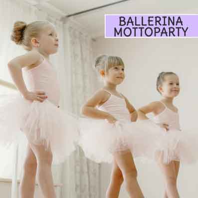 Mottoparty Ballerina, Ballett Geburtstagsthema