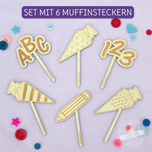 Muffin Stecker Einschulung